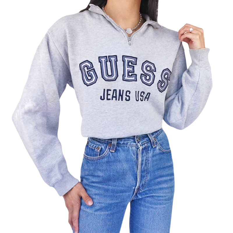 Vintage guess best sale jeans sweatshirt